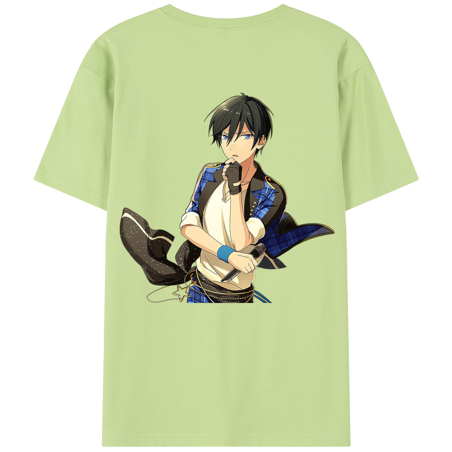 （画像用） あんさんぶるスターズ! Ensemble Stars 綿100％半袖Tシャツ（背面プリント）